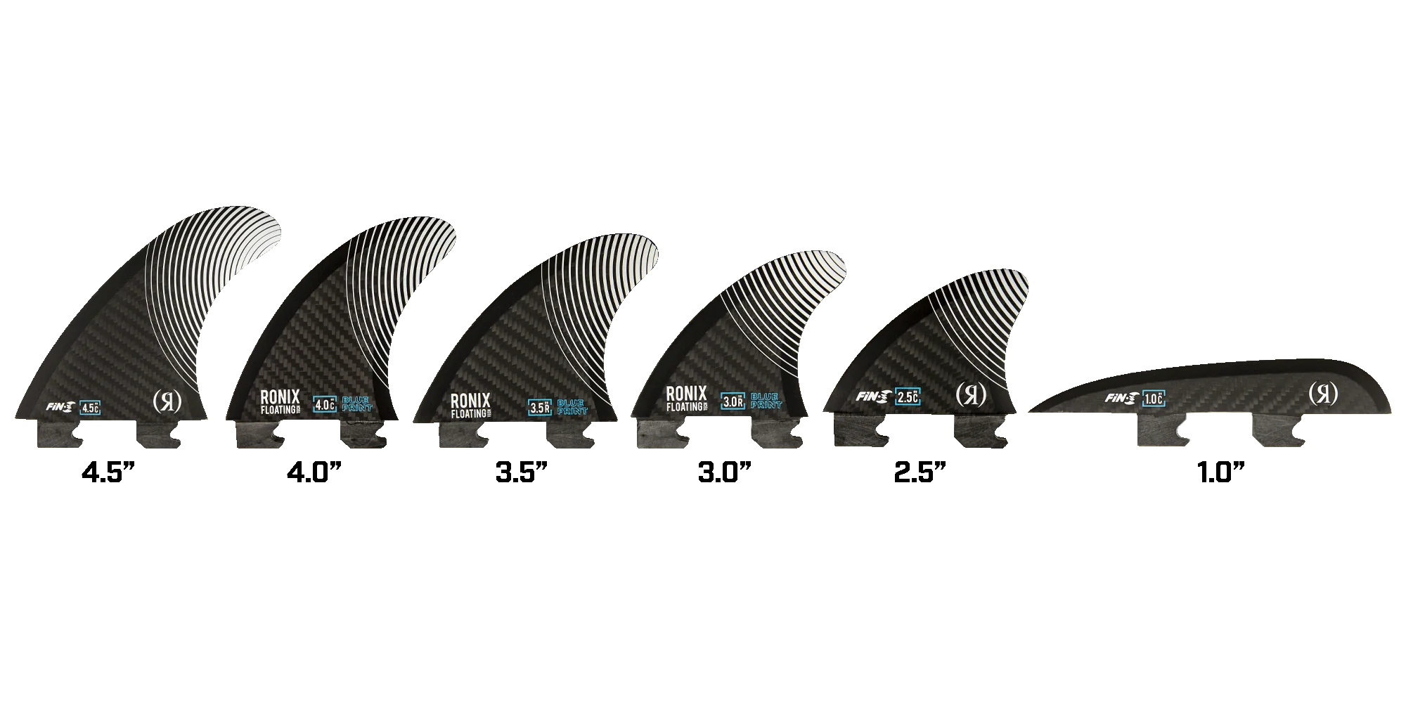 Blueprint Series - Floating Fin-S Wakesurf Fins - Image 8